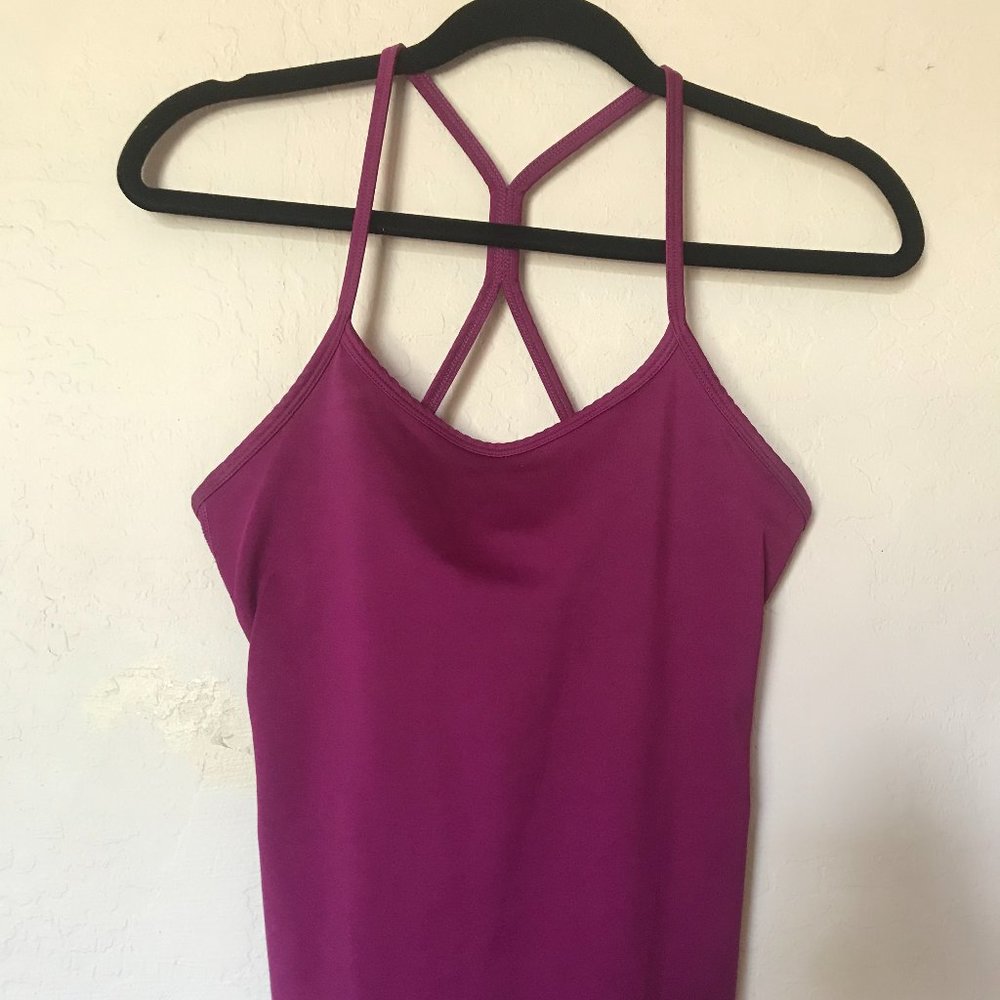 Mika Yoga Workout Top - Purple, Medium